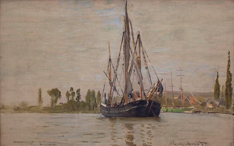 Claude Monet Chasse-maree at anchor Germany oil painting art